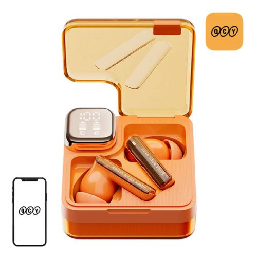 Slušalke TWS QCY MeloBuds Neo T31 (oranžne)