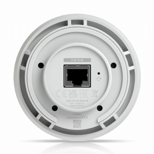 Security camera Ubiquiti IP camera Unifi 8.0MP outdoor PoE white UVC-G6-Bullet-W