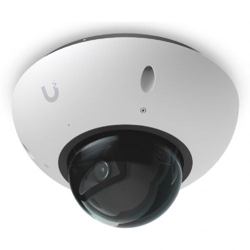 Varnostna kamera Ubiquiti UniFi G6 Dome bela, 8 MP, IP66, IR nočni vid 30 m, PoE, prepoznavanje registrske tablice