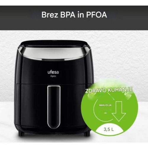 Ufesa digital air fryer Apex 3.5L 1,500 W