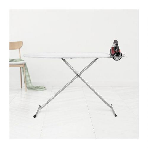Ufesa Splash ironing board 110×34 cm, adjustable height 80–94 cm, metal mesh surface, iron stand, 100% cotton cover