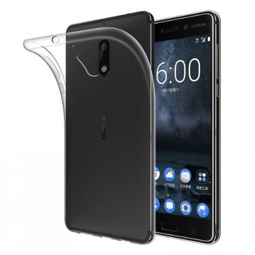 Ultra thin silicone case for Nokia 3 - transparent