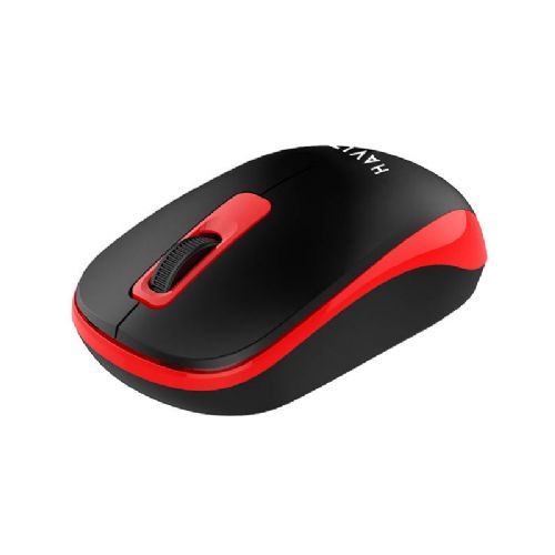 Univerzalna brezžična miška Havit MS626GT (črna&rdeča)