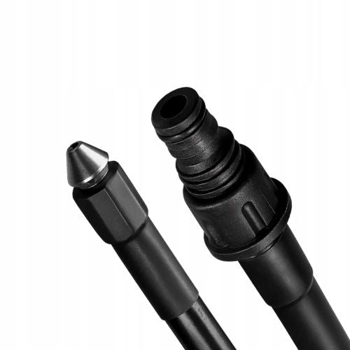 Universal cleaning hose RUHHY for high-pressure cleaners, 15m, 160 bar, PVC, black