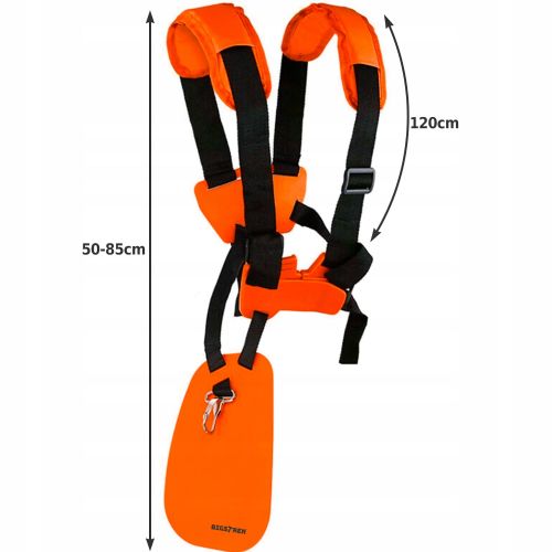 Universal support belt for string trimmer, brushcutter harness