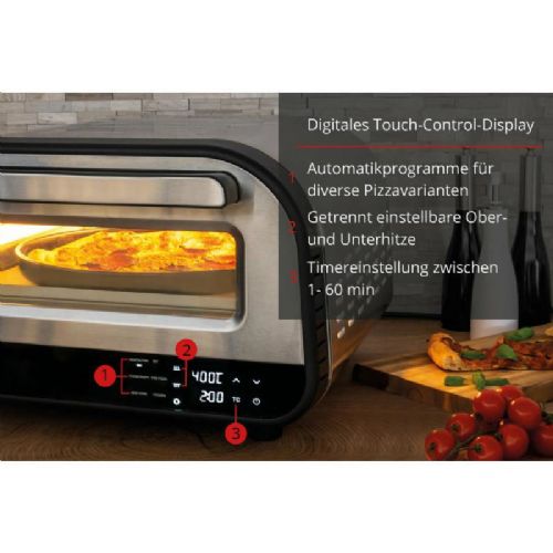 Unold pizza oven Luigi silver (68816)