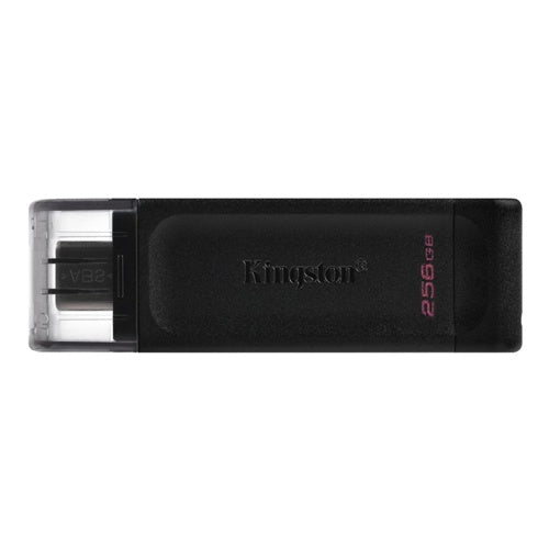 USB ključ Kingston DataTraveler 70 256 GB (USB-C 3.2 (5 Gbit/s), črna