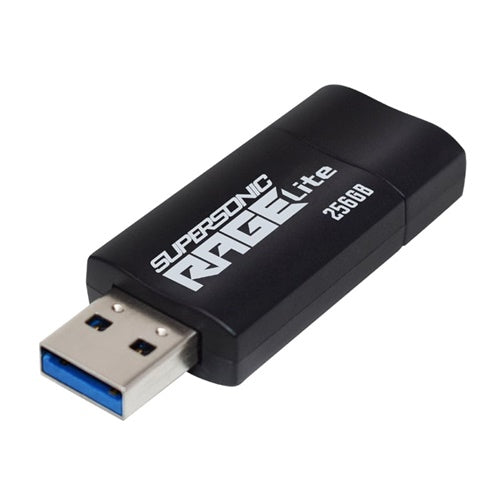 USB ključ Patriot Supersonic Rage Lite 256 GB, USB-A 3.2, črna/modra
