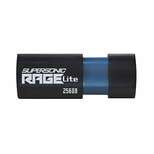 USB ključ Patriot Supersonic Rage Lite 256 GB, USB-A 3.2, črna/modra