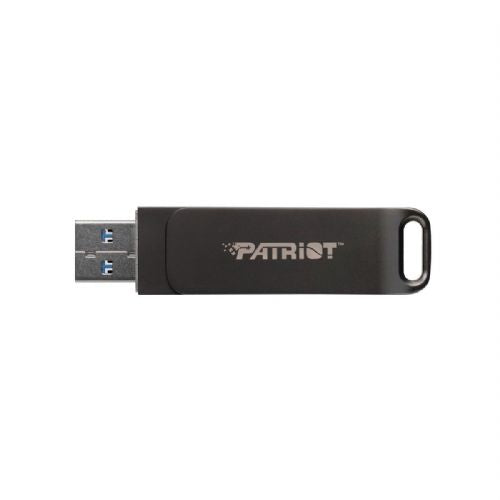 USB ključek Patriot Rage R550 256GB, USB-A in USB-C 3.2, črna