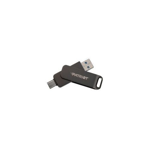 USB ključek Patriot Rage R550 512GB, USB-A in USB-C 3.2, črna