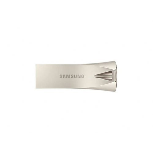 Samsung BAR Plus USB flash drive, 64GB, USB 3.1 300 MB/s, silver