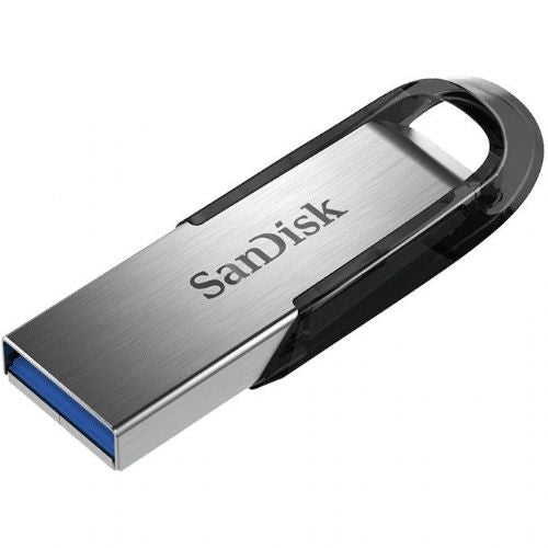 USB SanDisk Ultra Flair 512 GB, črna/srebrna