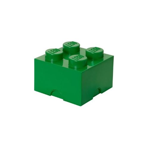 Škatla za shranjevanje Lego®, z gradnikom 4, zelena (40031734)