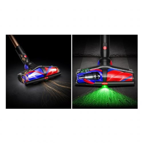 Dyson V16 Piston Animal 2-in-1 Upright Vacuum Cleaner, Bagless, HEPA Filter, LCD Display, 70 Min Run Time, Black/Copper