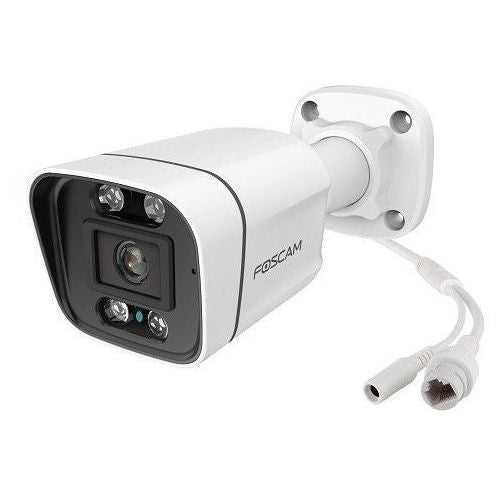Varnostna kamera Foscam V5EP 5MP, PoE, IP66, zaznavanje gibanja, dvosmerni zvok, zunanja – bela