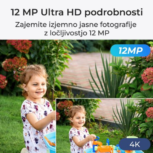 Varnostna kamera Reolink P340 (nova različica) 12 MP, PoE, IP66, dvosmerni zvok, zaznavanje oseb/vozil