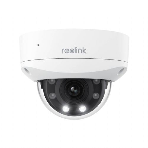 Varnostna kamera Reolink P437 4K 8MP, PoE, optična povečava 5x, zaznavanje oseb in vozil, IP67/IK10