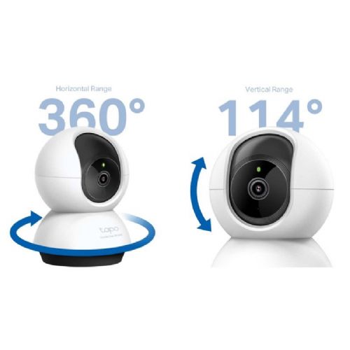 TP-Link Tapo C220 QHD 2K Security Camera, Pan/Tilt, Night Vision, Smart Detection, Wi-Fi