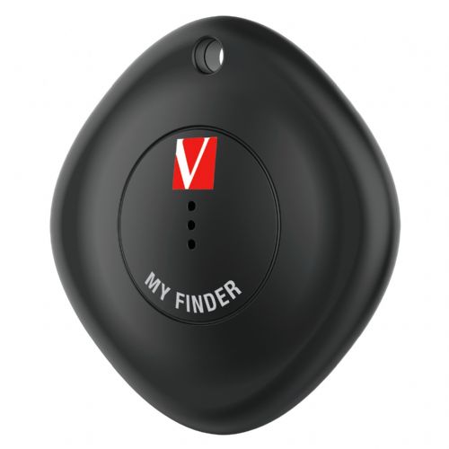 Pametni iskalnik Verbatim My Finder črna, Bluetooth 5.2, NFC, IP66, zamenljiva baterija