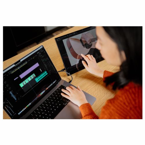 Monitor Verbatim PMT-17 4K 43,9 cm (17,3"), 3840 x 2160 (4K UHD), IPS, 400 cd/m2, Touch, 6ms