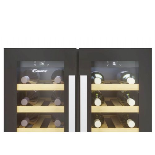 Vgradna vinska vitrina Candy CCVB 60D/1, 38 steklenic (34901209), 59,5 x 81,3 x 56,2 cm