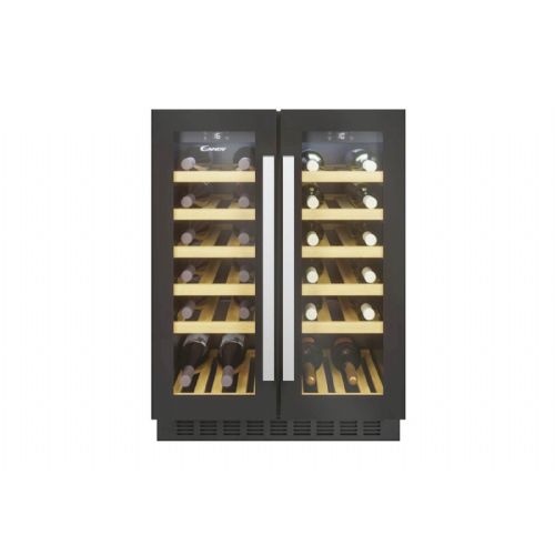 Vgradna vinska vitrina Candy CCVB 60D/1, 38 steklenic (34901209), 59,5 x 81,3 x 56,2 cm