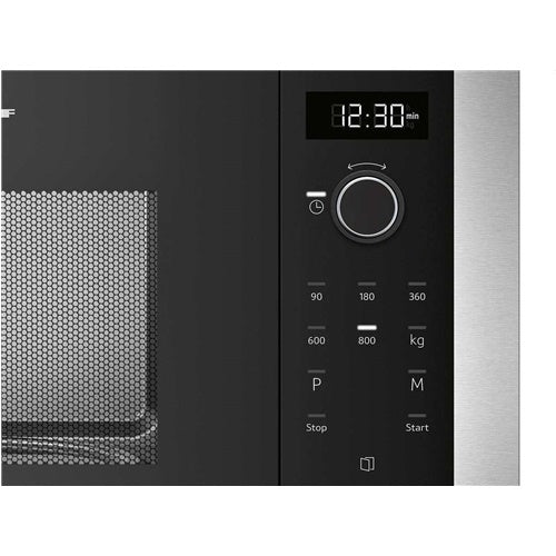 Vgradna mikrovalovna pečica Neff HLAWD23N0 - HWB23, črna