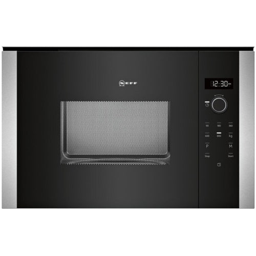 Vgradna mikrovalovna pečica Neff HLAWD23N0 - HWB23, črna