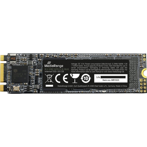 Vgradni SSD Media Range MR1023 512 GB (SATA 6 Gb/s, M.2 2280)
