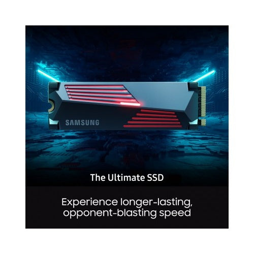 Vgradni SSD Samsung 990 PRO Heatsink 4 TB (PCIe 4.0 x4, NVMe 2, M.2 2280)