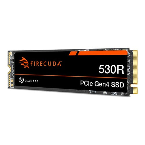 Vgradni SSD Seagate FireCuda 530R 4 TB PCIe 4.0 x4, NVMe 1.4, M.2 2280, branje 7.400 MB/s, pisanje 6.800 Mb/s