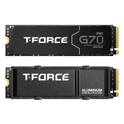 Vgradni SSD Team Group T-FORCE G70 Pro 4 TB PCIe 4.0 x4 | M.2 2280, branje 7400 MB/s, pisanje 6600 MB/s
