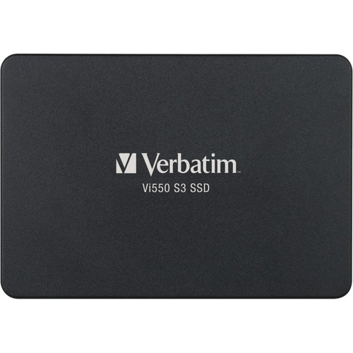 Vgradni SSD Verbatim Vi550 S3 512 GB, SATA 6 GB/s, 2,5", branje 520 MB/s, pisanje 500 MB/s, črna