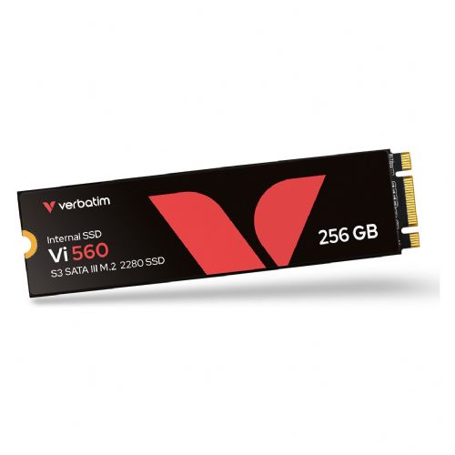 Verbatim Vi560 256 GB M.2 2280 SATA Internal SSD, read speed 560 MB/s