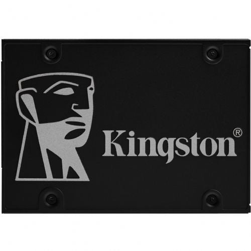 Vgradni SSD Kingston KC600 2048 GB, SATA 6 Gb/s, 2,5", branje 550 Mb/s, pisanje 520 Mb/s, črna