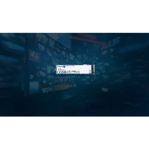 Vgradni SSD Kingston NV3 500 GB PCIe 4.0 x4, NVMe, M.2 2280, branje 5.000 Mb/s, pisanje 3.000 Mb/s