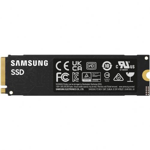 Vgradni SSD Samsung 990 EVO Plus 4 TB (PCIe 4.0 x4 / 5.0 x2, NVMe 2, M.2 2280, 7.250 Mb/s branje, 6.300 Mb/s pisanje)