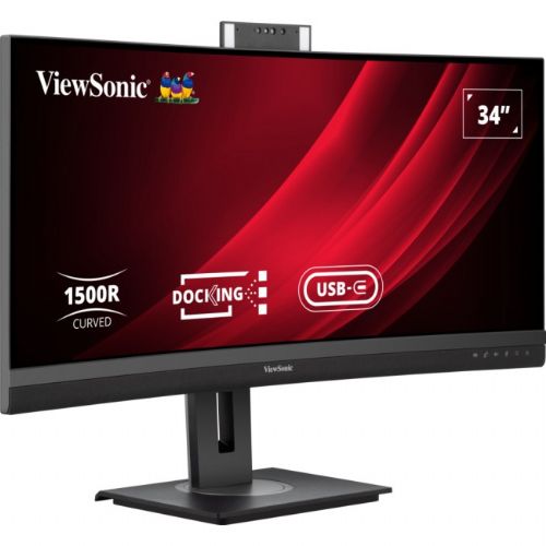 Monitor Viewsonic VG3457CV, 86,4cm (34"), 3440 x 1440, 21:9, VA, 350 cd/m2, 5ms, črna