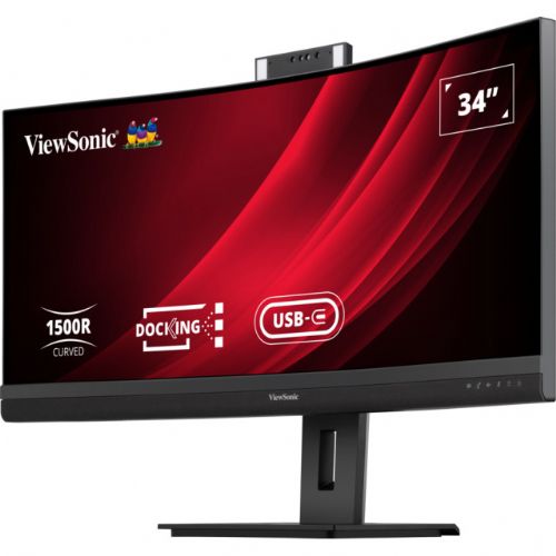 Monitor Viewsonic VG3457CV, 86,4cm (34"), 3440 x 1440, 21:9, VA, 350 cd/m2, 5ms, črna
