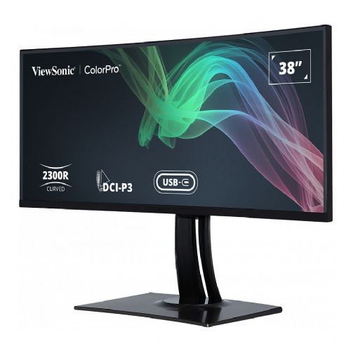 Monitor Viewsonic VP3881A , 95,3cm (38"), 3840 x 1600, QHD+, 21:9, IPS, 300 cd/m2,5 ms, črna