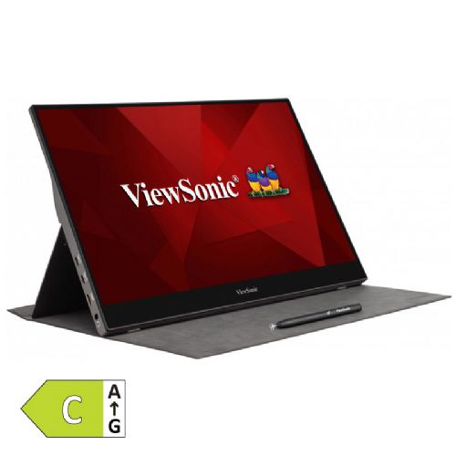 VIEWSONIC TD1655 39,62cm (15,6") FHD IPS HDMI/DP/USB-C zvočniki na dotik prenosni monitor