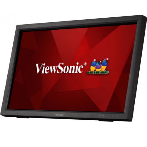 Monitor na dotik ViewSonic TD2223, 54,61cm (21,5"), FHD (1920 x 1080), IR/TN, 5 ms, 75 Hz, 250 cd/m2, VGA, DVI-D, HDMI, USB, črn