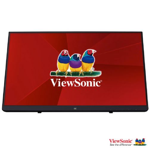 Monitor na dotik ViewSonic TD2230, 54,61cm (21,5"), FHD (1920 x 1080), IPS, 5 ms, 200 cd/m2, 60 Hz, HDMI, USB, DisplayPort, VGA, črn