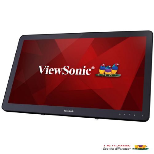 Monitor na dotik ViewSonic TD2430, 59,94cm (23,6"), FHD (1920 x 1080), VA, 10 ms. 60 Hz, 200 cd/m2, HDMI, VGA, DisplayPort, črn