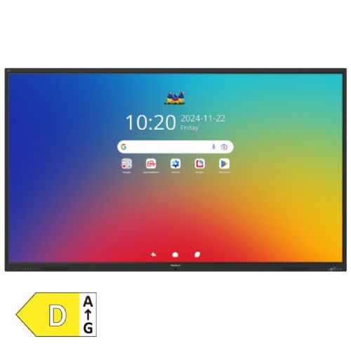 Interaktivni monitor VIEWSONIC ViewBoard IFP7535-1-1C 190,50cm (75") UHD TFT Android EDLA zvočniki na dotik