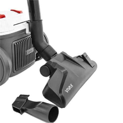 Vacuum cleaner with bag VIVAX VC-701W GEO, 700 W, 1.5 l, HEPA filter, ECO Performance brush