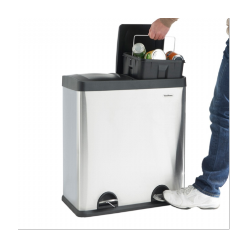 VonHaus waste separation bin 60L