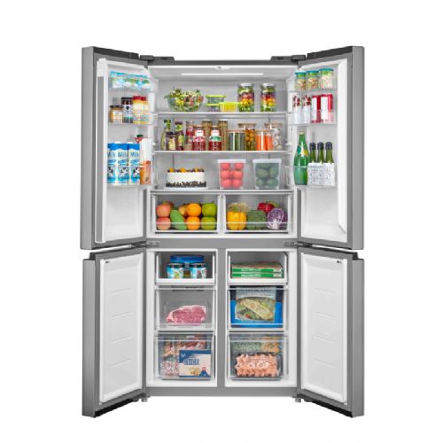 4-vratni hladilnik VOX MD 6110 X E, razred E, 305 + 169 L, No -frost tehnologija, sive barve