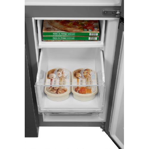 4-vratni hladilnik VOX MD 6110 X E, razred E, 305 + 169 L, No -frost tehnologija, sive barve